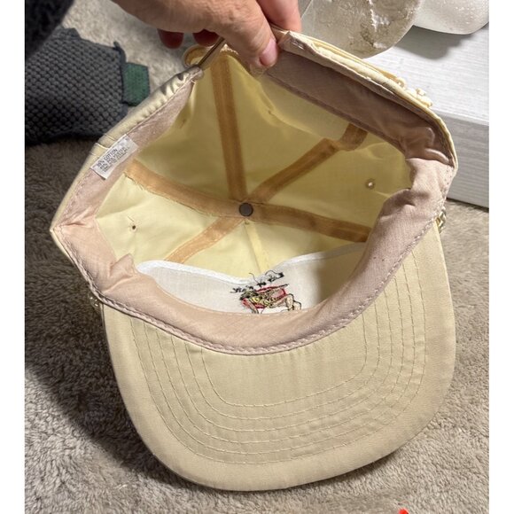 Vintage Half Shell Raw Bar Key West FL Cap W/ Chain Strap Adjustable Eat It Raw - Picture 8 of 9